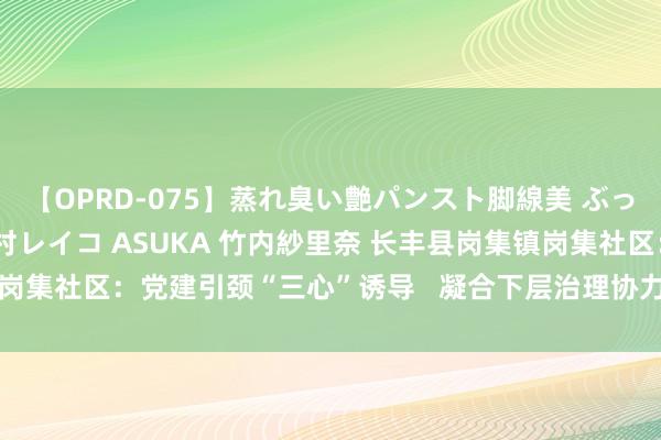 【OPRD-075】蒸れ臭い艶パンスト脚線美 ぶっかけゴックン大乱交 澤村レイコ ASUKA 竹内紗里奈 长丰县岗集镇岗集社区：党建引颈“三心”诱导   凝合下层治理协力_大皖新闻 | 安徽网