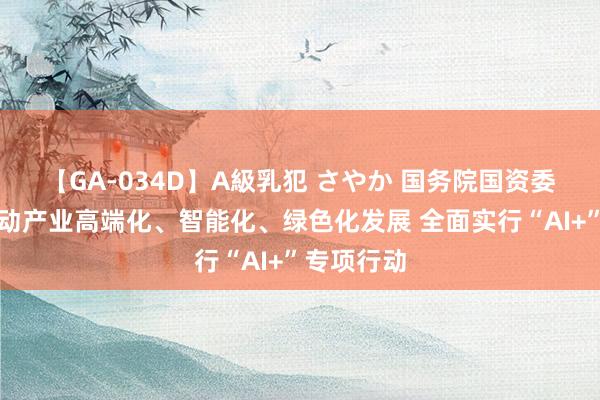 【GA-034D】A級乳犯 さやか 国务院国资委：不息推动产业高端化、智能化、绿色化发展 全面实行“AI+”专项行动