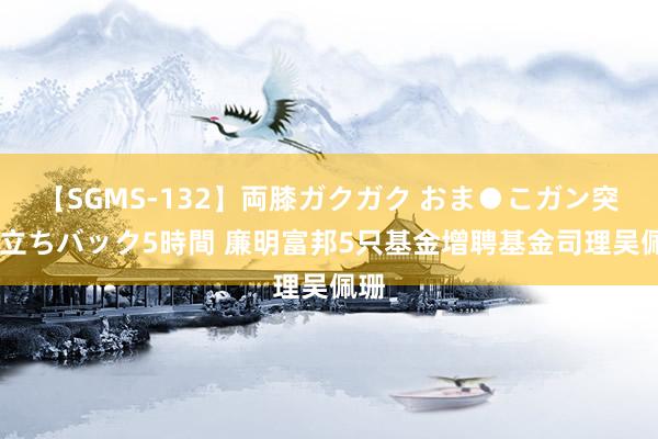 【SGMS-132】両膝ガクガク おま●こガン突き 立ちバック5時間 廉明富邦5只基金增聘基金司理吴佩珊