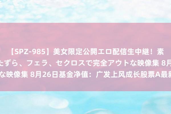 【SPZ-985】美女限定公開エロ配信生中継！素人娘、カップルたちがいたずら、フェラ、セクロスで完全アウトな映像集 8月26日基金净值：广发上风成长股票A最新净值0.331