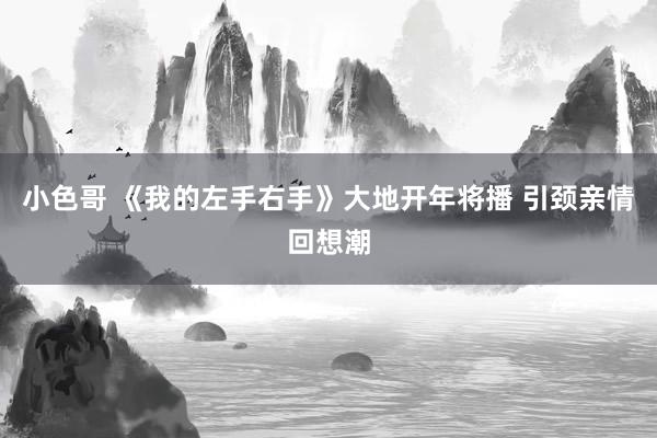 小色哥 《我的左手右手》大地开年将播 引颈亲情回想潮