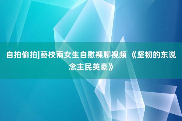 自拍偷拍]藝校兩女生自慰裸聊視頻 《坚韧的东说念主民英豪》